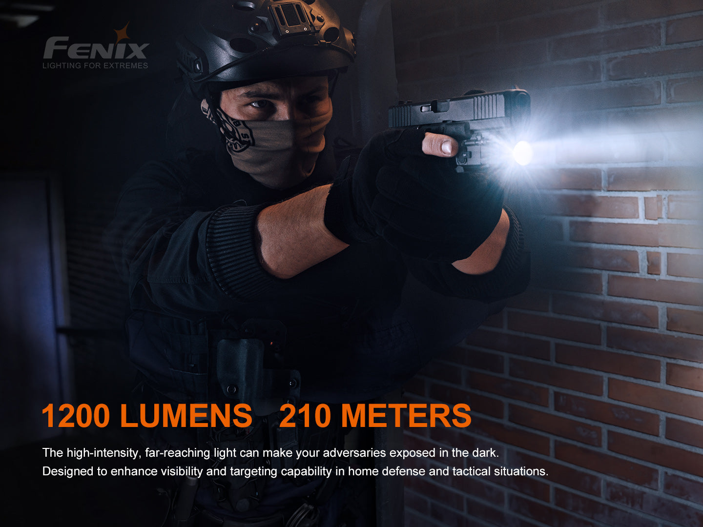 Fenix Weapon Flashlight GL19R 1200 Lumens