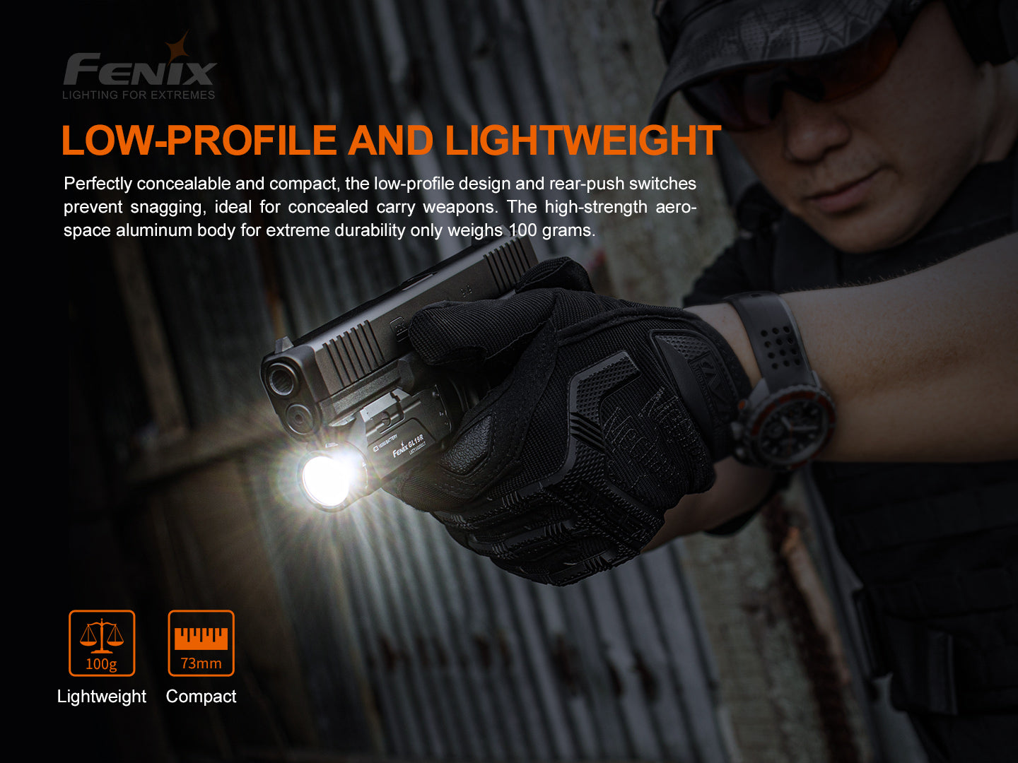 Fenix Weapon Flashlight GL19R 1200 Lumens