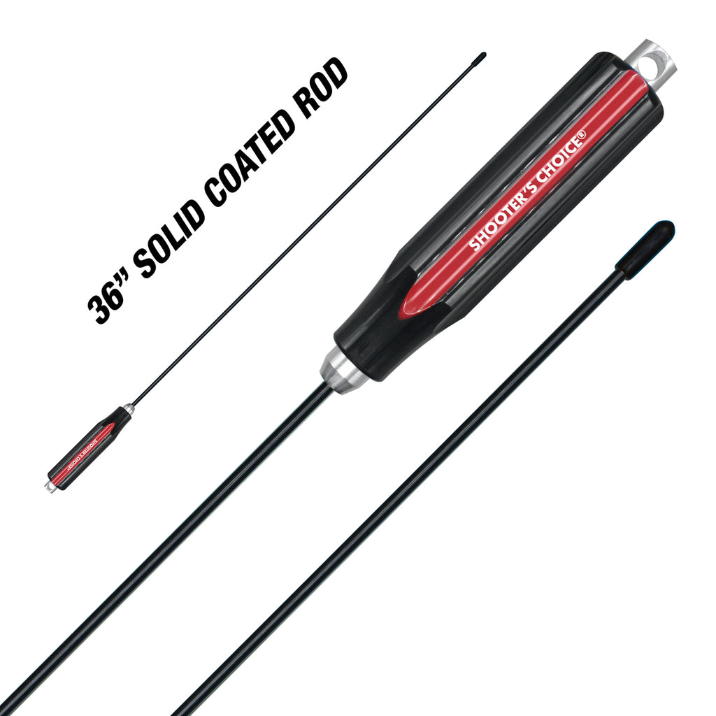 Shooters Choice 22.cal + 36 Inch Coated Stainless Steel Rod