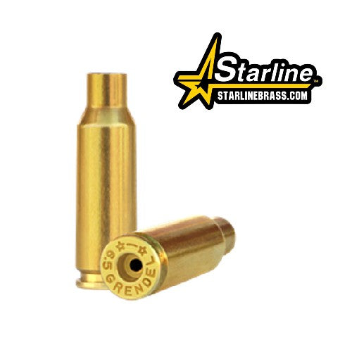 Starline 6.5mm Grendel Brass per 100