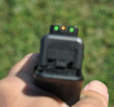 TRUGLO TFX Pro Glock Low Set Orange Tritium + Fiber Optic Sights