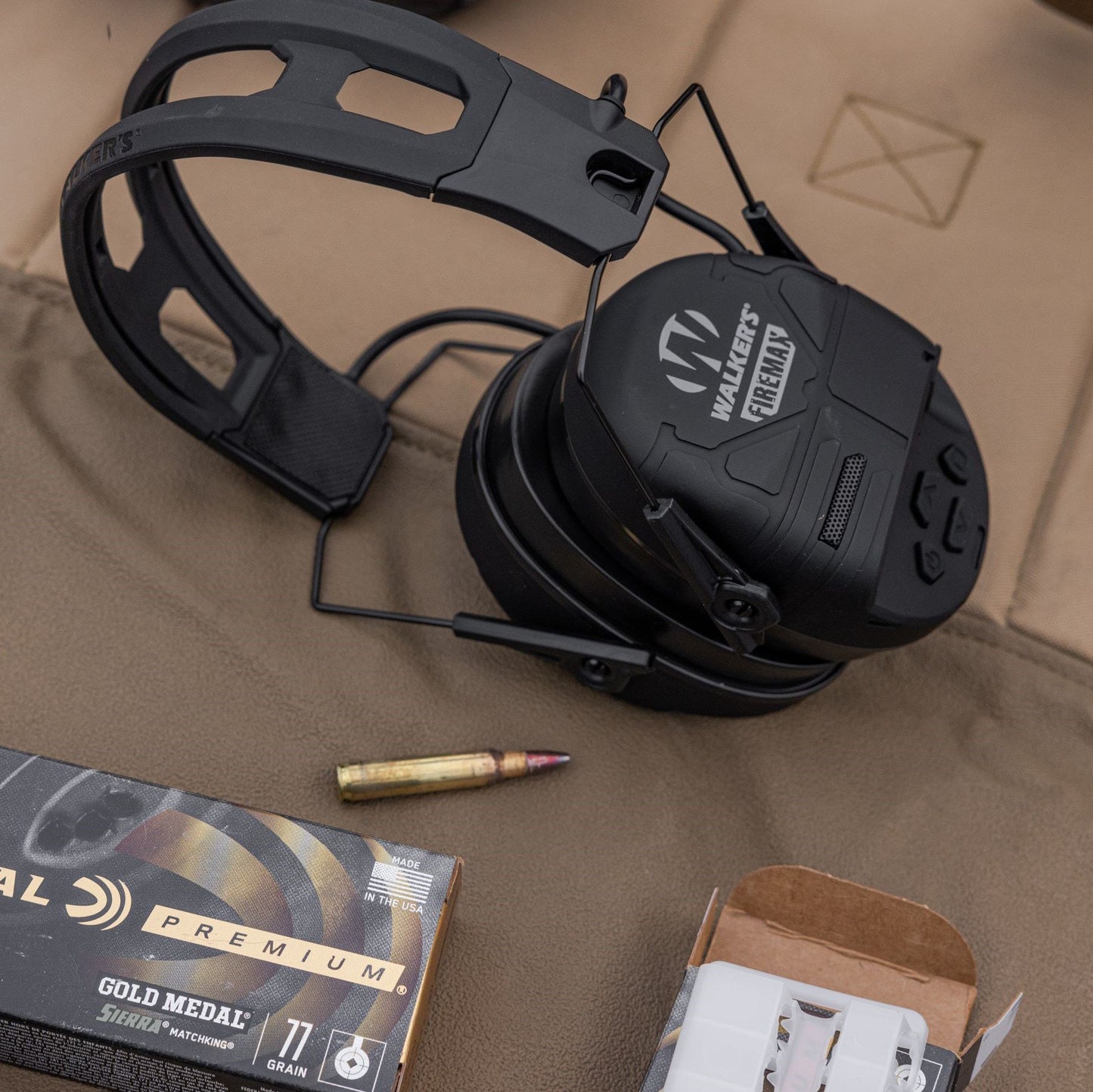 WALKER'S - Firemax Rechargeable Digital Muff Behind the Neck 20DB