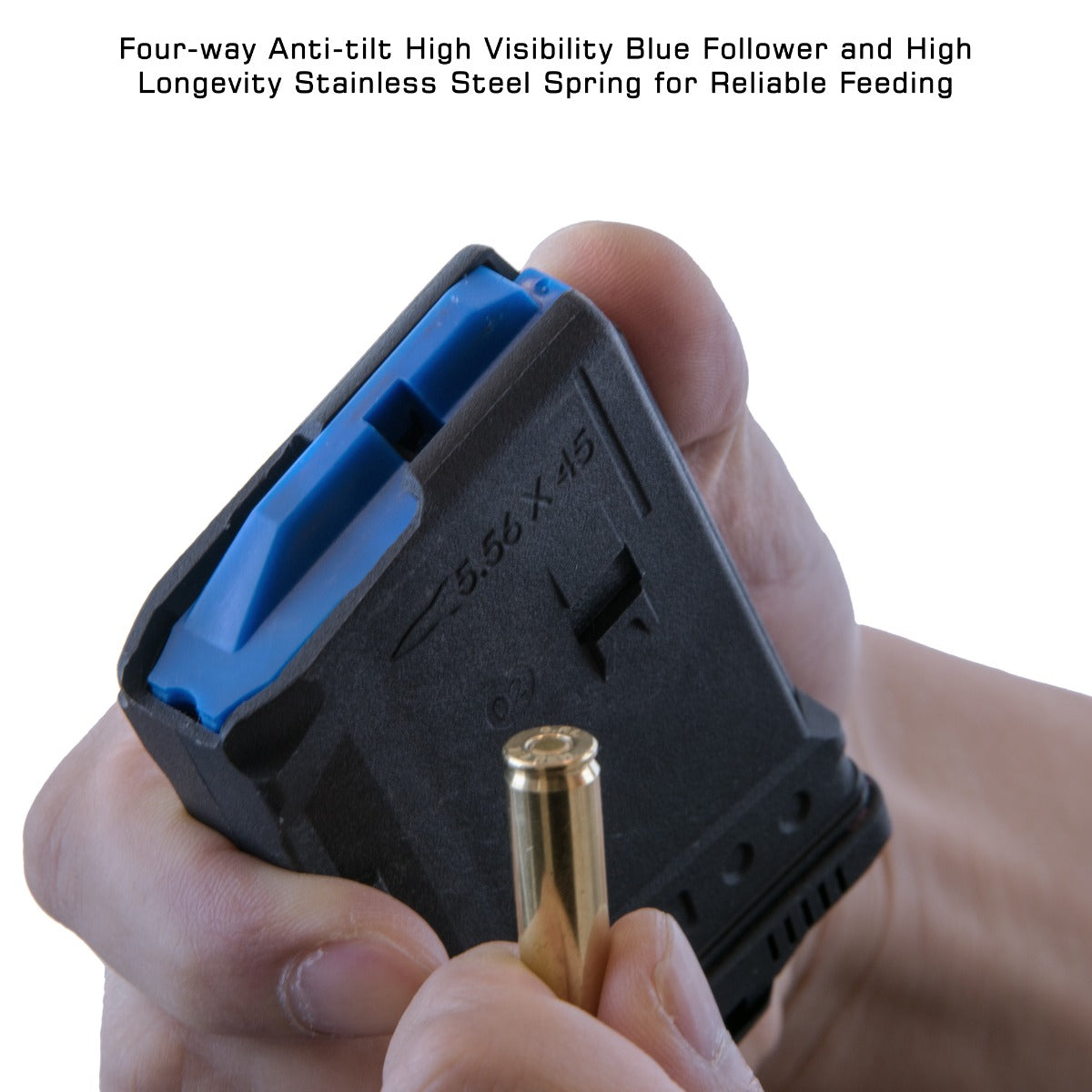 UTG AR15 Polymer Magazine, 10 Round, .223/5.56