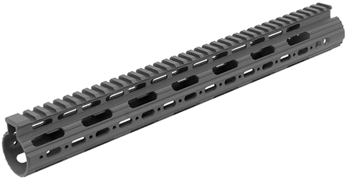 UTG PRO AR15 Super Slim Free Float Handguard, 15" Rifle Length