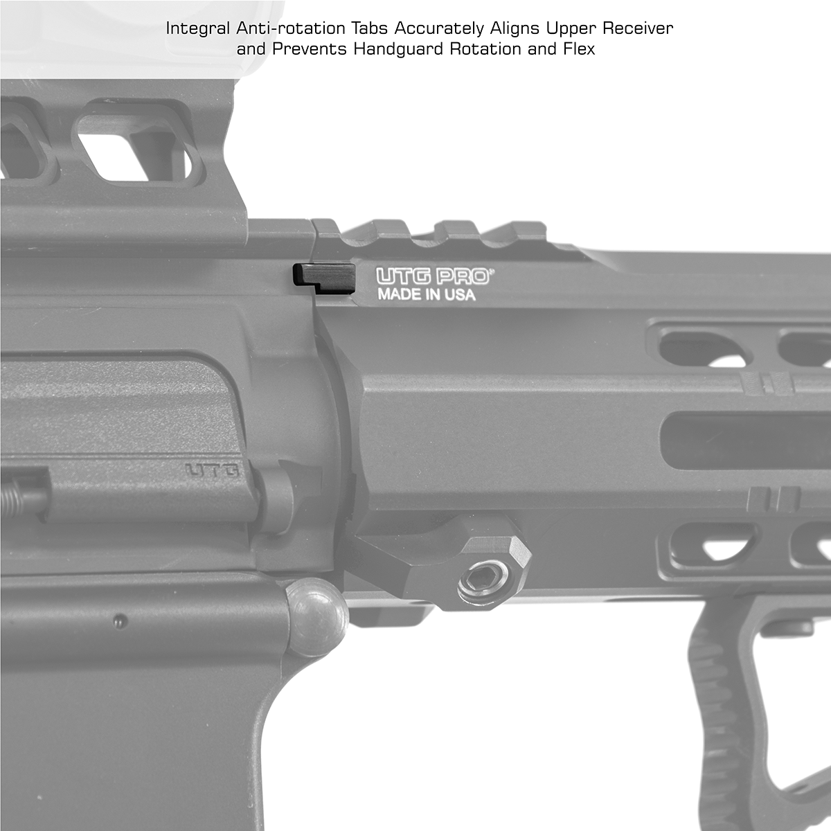 UTG PRO Forerunner Free Float M-LOK® Handguard,15"