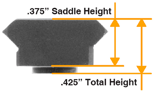 UTG PRO Keymod Rail Section, 4-slot, Black