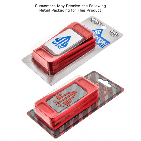 UTG Universal Chamber Safety Flag Orange 6pc