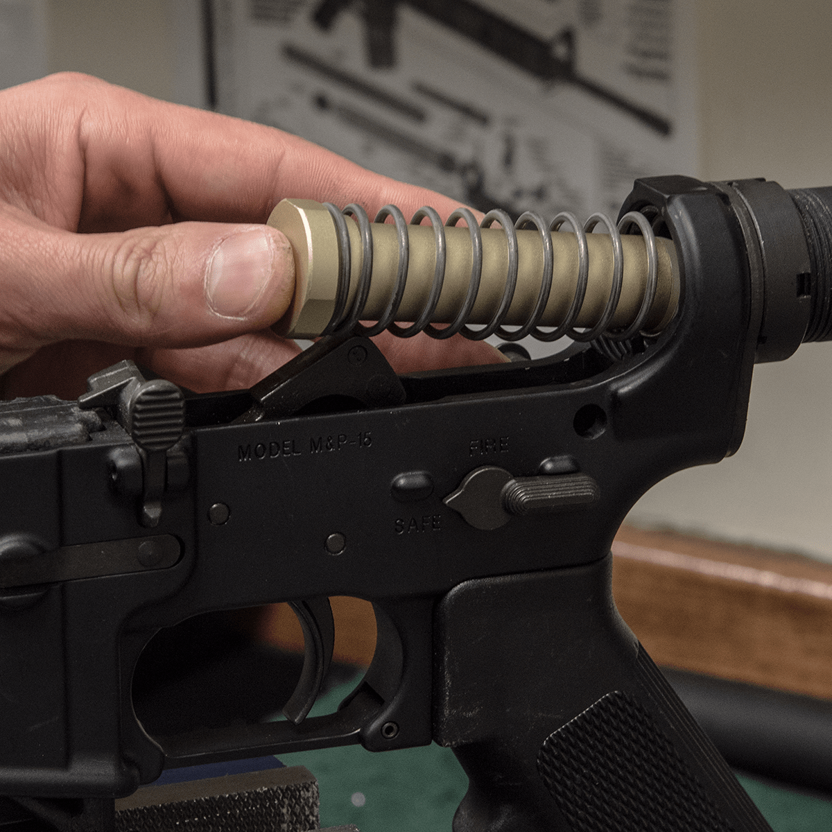 UTG Carbine-length Recoil Buffer, H2
