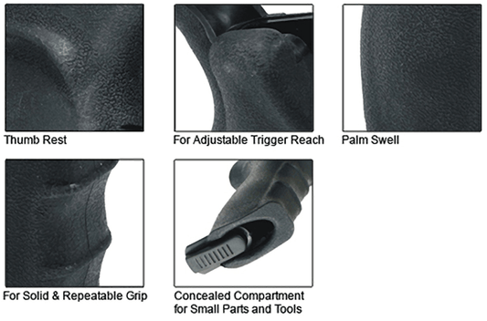 UTG AR15 Ergonomic Pistol Grip (Black)