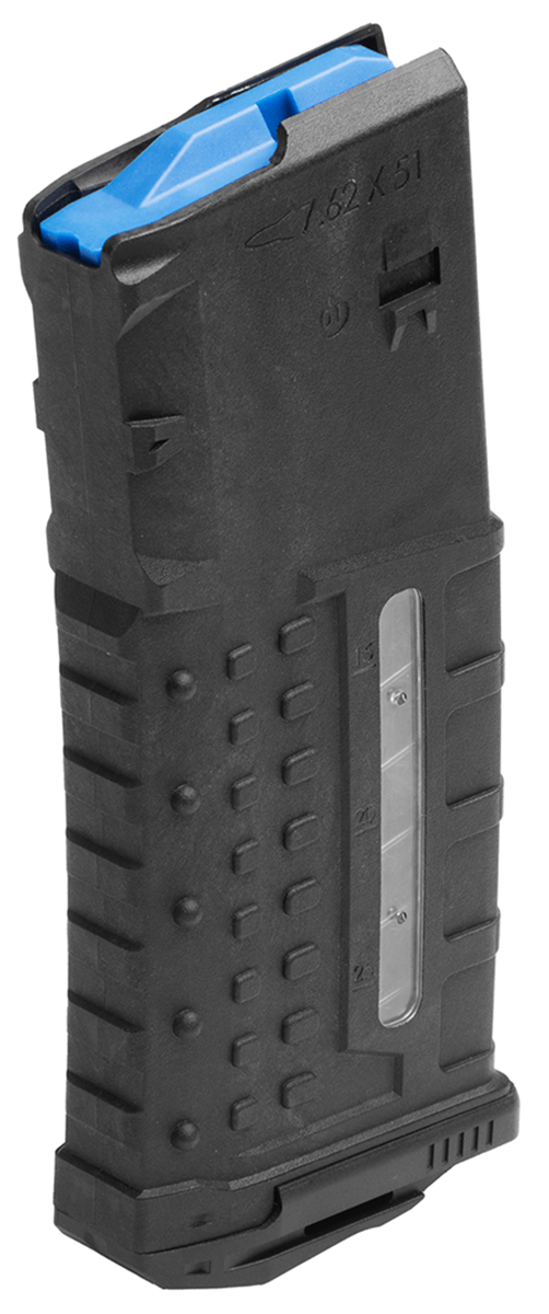 UTG AR308 Windowed Polymer Magazine, 25 Round, LR/SR .308