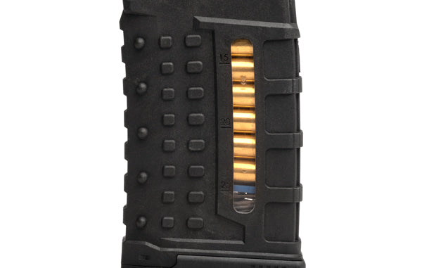 UTG AR308 Windowed Polymer Magazine, 25 Round, LR/SR .308