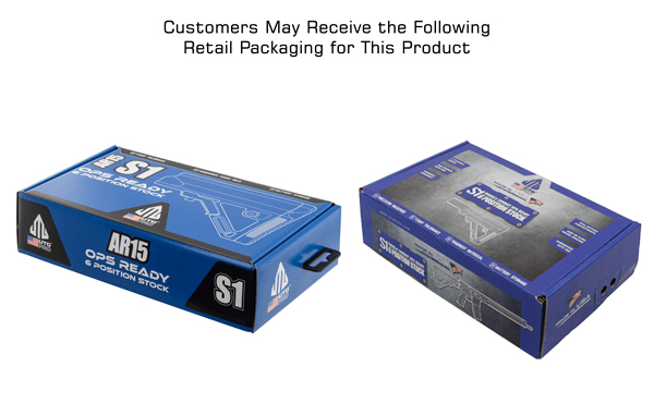 UTG PRO AR15 Ops Ready S1 Mil-spec Stock Only, Black