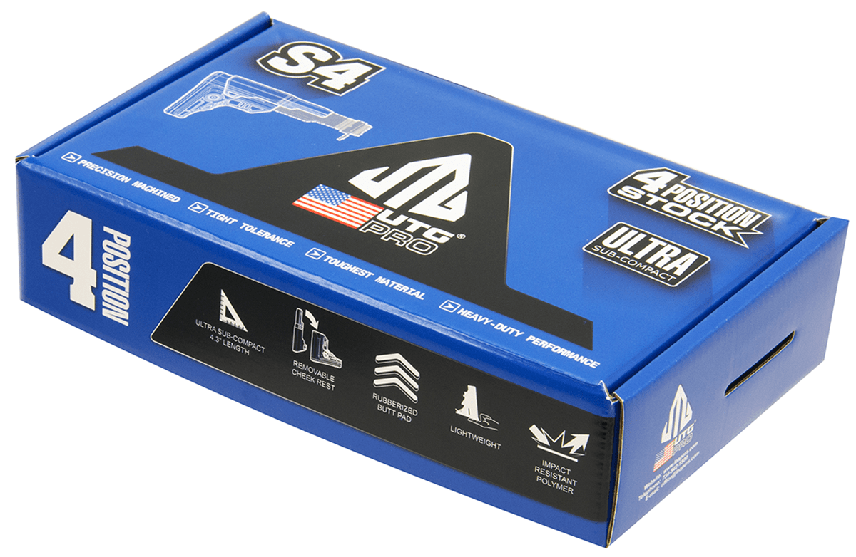 UTG PRO AR15 Ops Ready S4 Mil-spec Stock Only (Black)