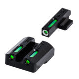 TRUGLO TFX Glock Set White Tritium + Fiber Optic Sights
