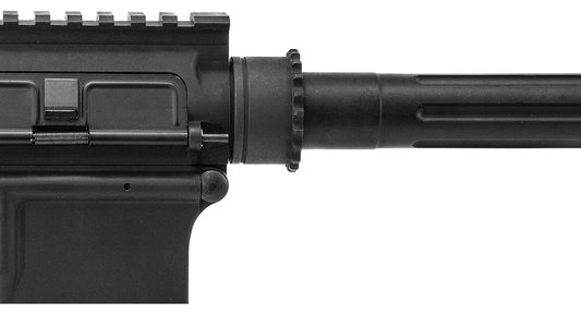 UTG Standard AR15 Steel Barrel Nut - Black