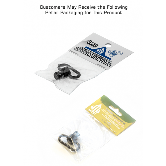 UTG Standard Push Button QD Sling Swivel 1'' Loop