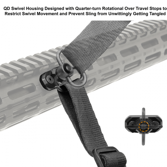 UTG PRO M-LOK Standard QD Sling Swivel Adapter