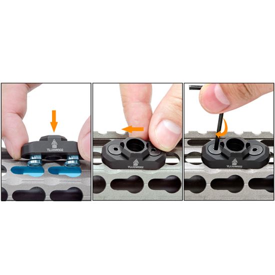 UTG Pro Key Mod Comp Std QD Sling Swivel Adapter