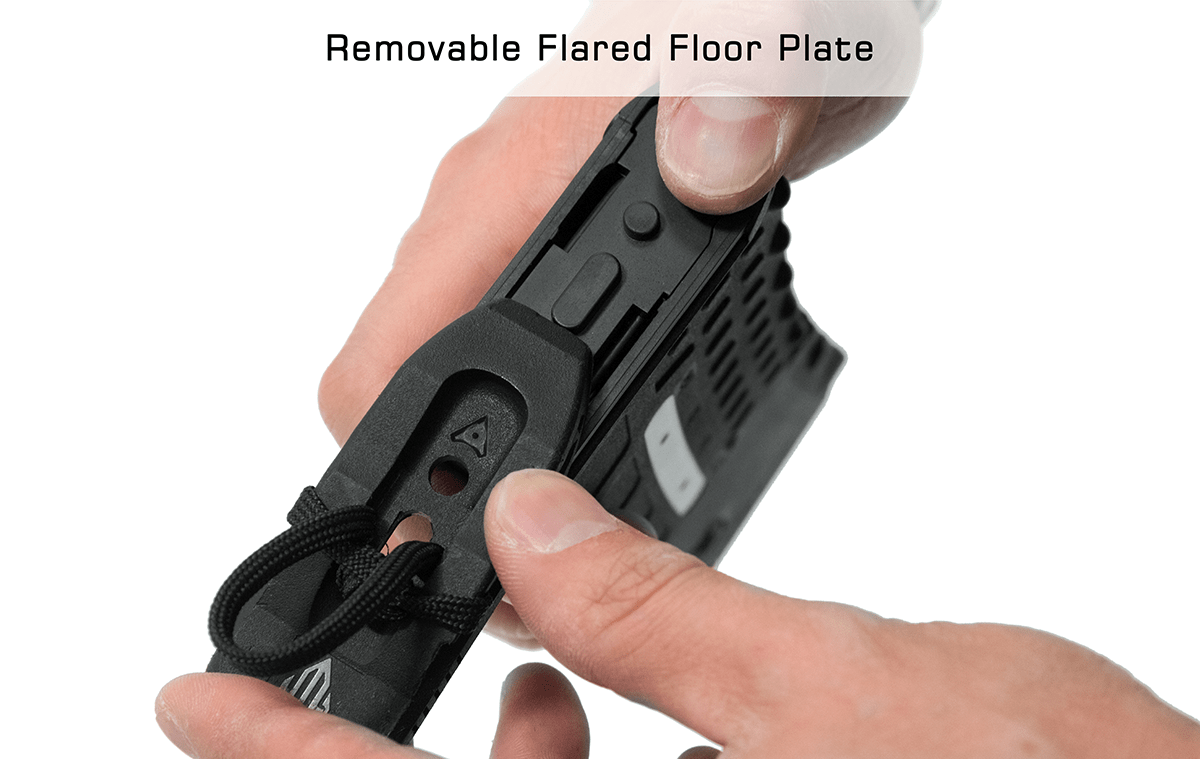 UTG AR15 Windowed Polymer Magazine, 30 Round, .223/5.56, Black