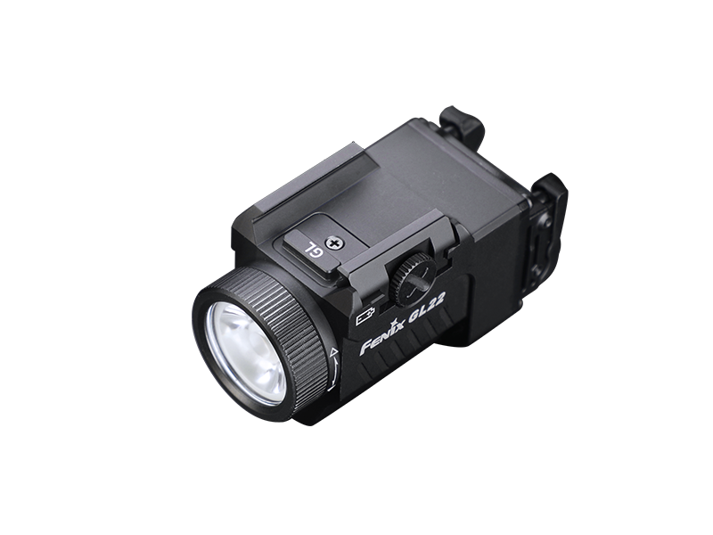 Fenix Tactical pistol flashlight with red laser – GL22