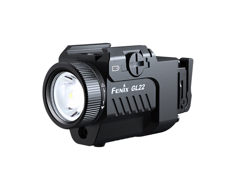 Fenix Tactical pistol flashlight with red laser – GL22