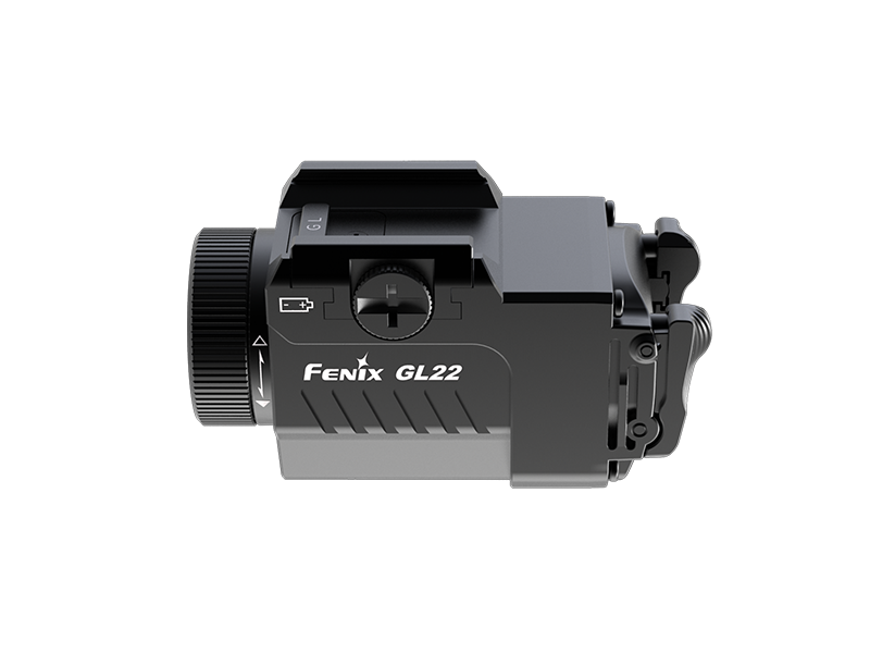 Fenix Tactical pistol flashlight with red laser – GL22