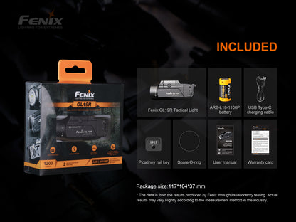 Fenix Weapon Flashlight GL19R 1200 Lumens