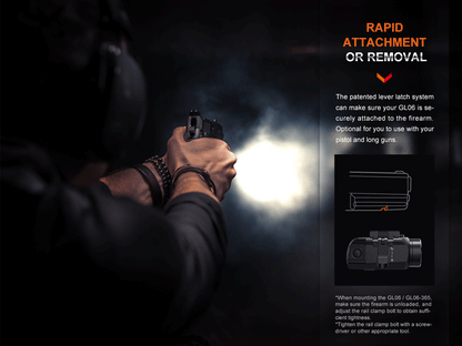Fenix GL06 Pocket Pistol Tactical Light