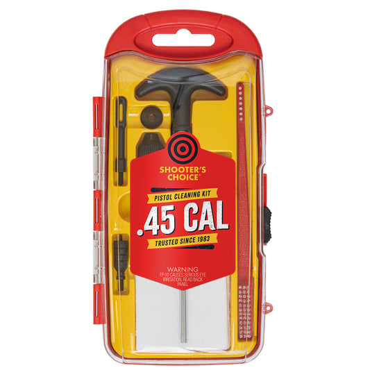 Shooters Choice Pistol Cleaning Kit - 45CAL