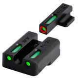 TRUGLO TFX Pro Glock Low Set Orange Tritium + Fiber Optic Sights