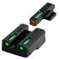 TRUGLO TFX Pro Glock Low Set Orange Tritium + Fiber Optic Sights