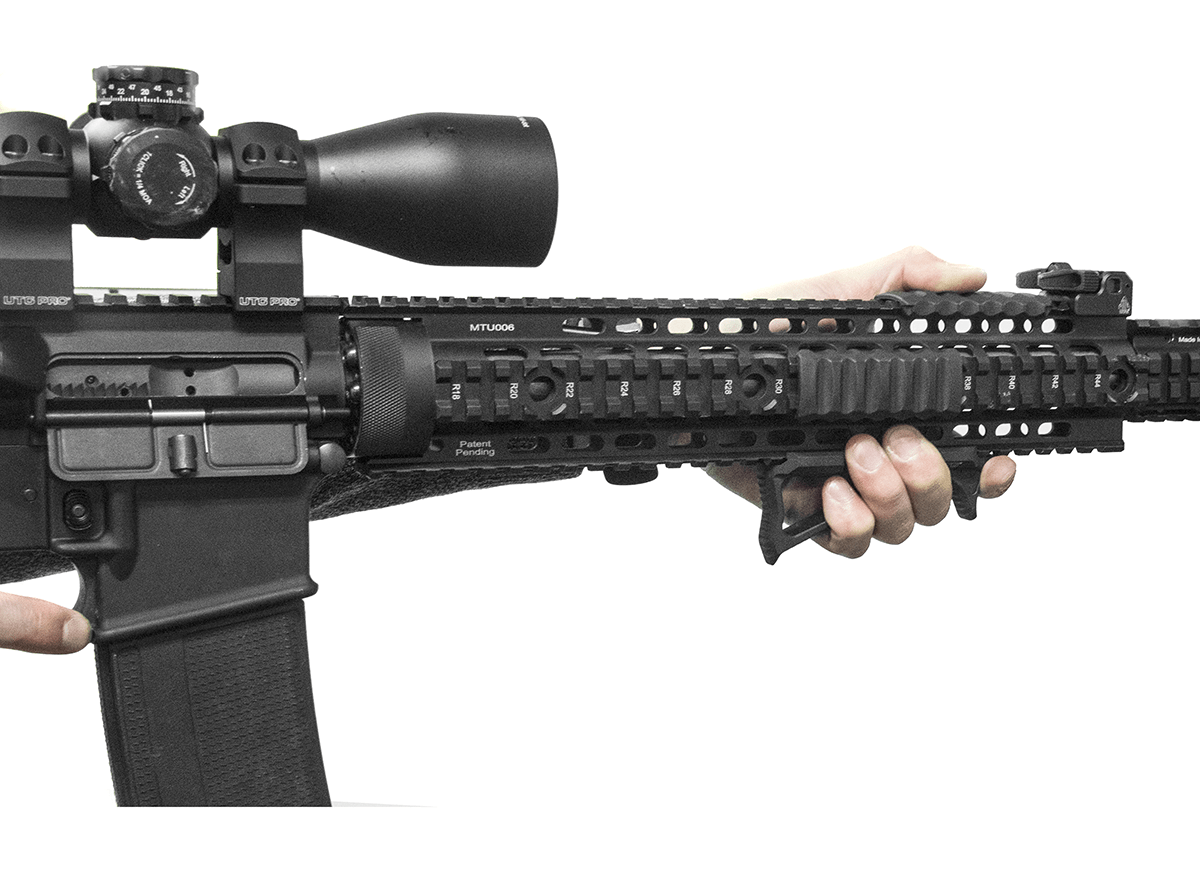 UTG Ultra Slim Angled Foregrip Picatinny