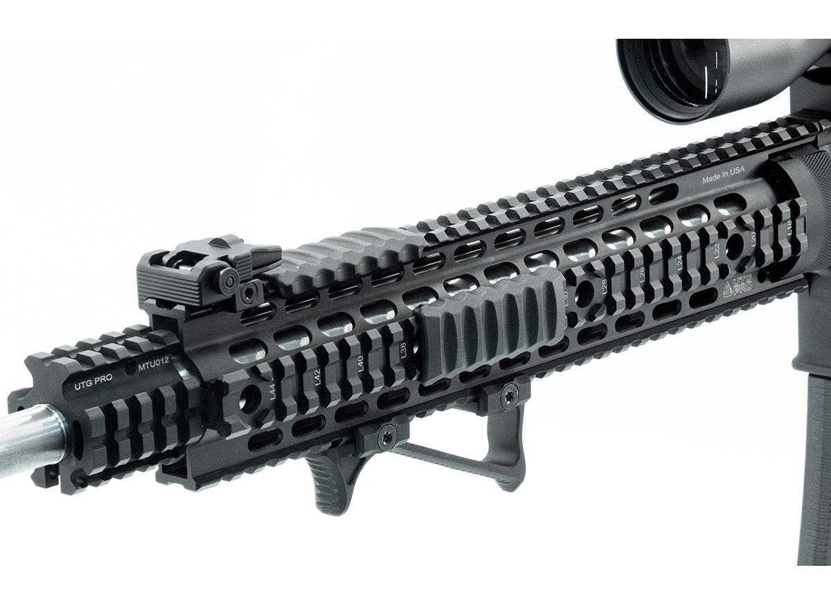 UTG Ultra Slim Angled Foregrip Picatinny