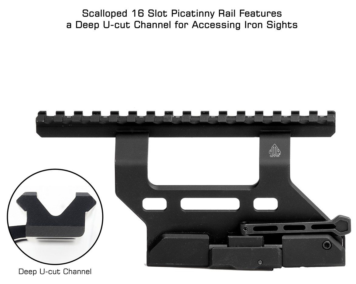 UTG Accu-Sync® AK QR Side Mount, Universal