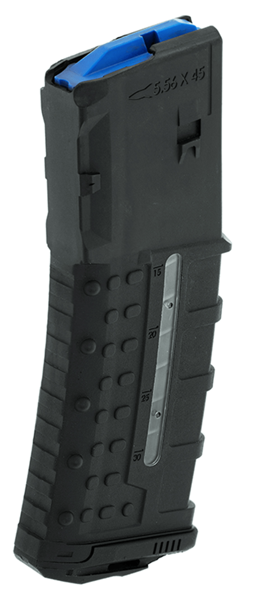 UTG AR15 Windowed Polymer Magazine, 30 Round, .223/5.56, Black