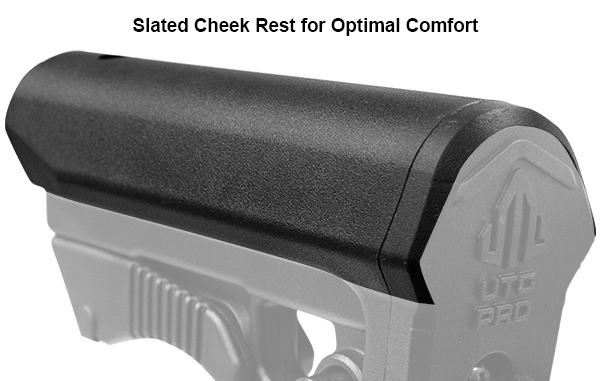 UTG PRO AR15 Ops Ready S3 Mil-spec Stock Only, Black
