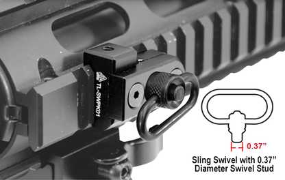 UTG Picatinny/ Keymod Compatible Adaptor for QD Sling Swivel