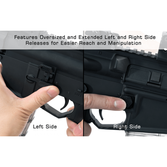UTG AR15 Ambidextrous Extended Magazine Release